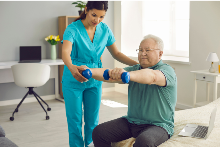 In-Home Care vs. Assisted Living Blog Image