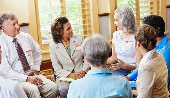 caregiver burnout - support group of caregivers