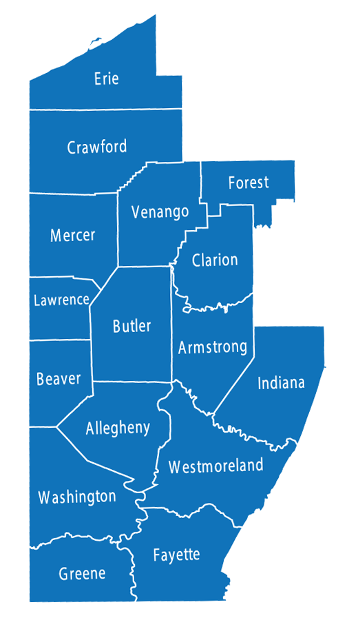 sunny days counties served