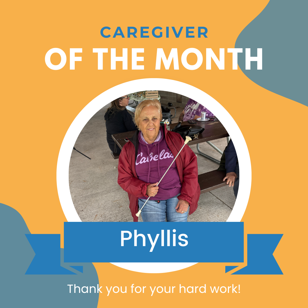 Phyllis, July Featured Caregiver at Sunny Days In-Home Care Great Lakes