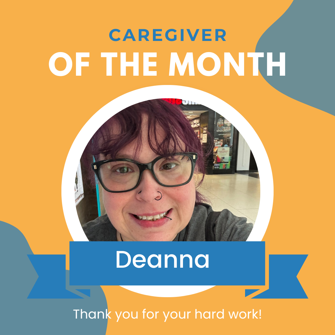 Sunny Days Mon Valley Featured Caregiver of the Month Deanna, August spotlight photo