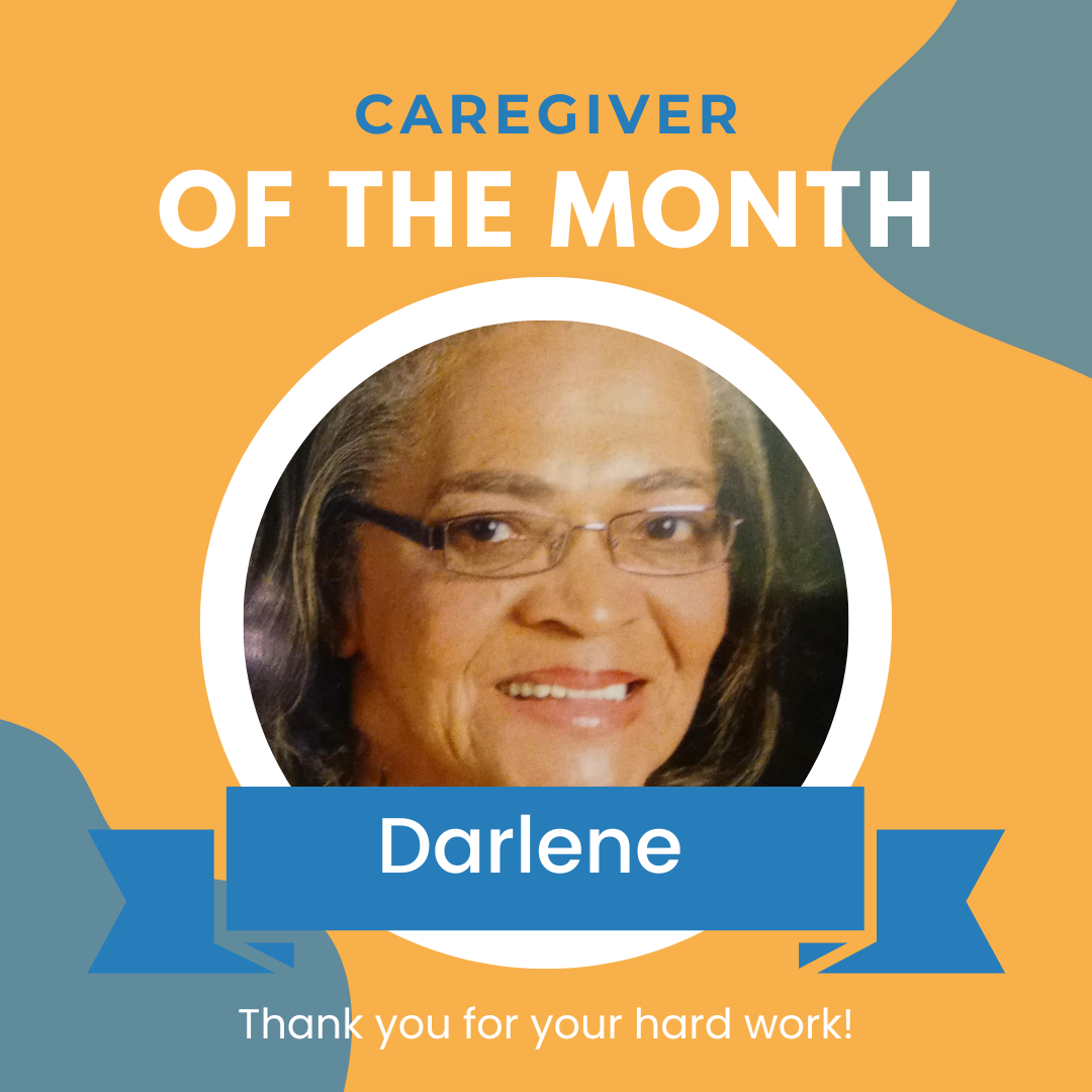 Sunny Days Mon Valley Featured Caregiver of the Month Darlene, October spotlight photo