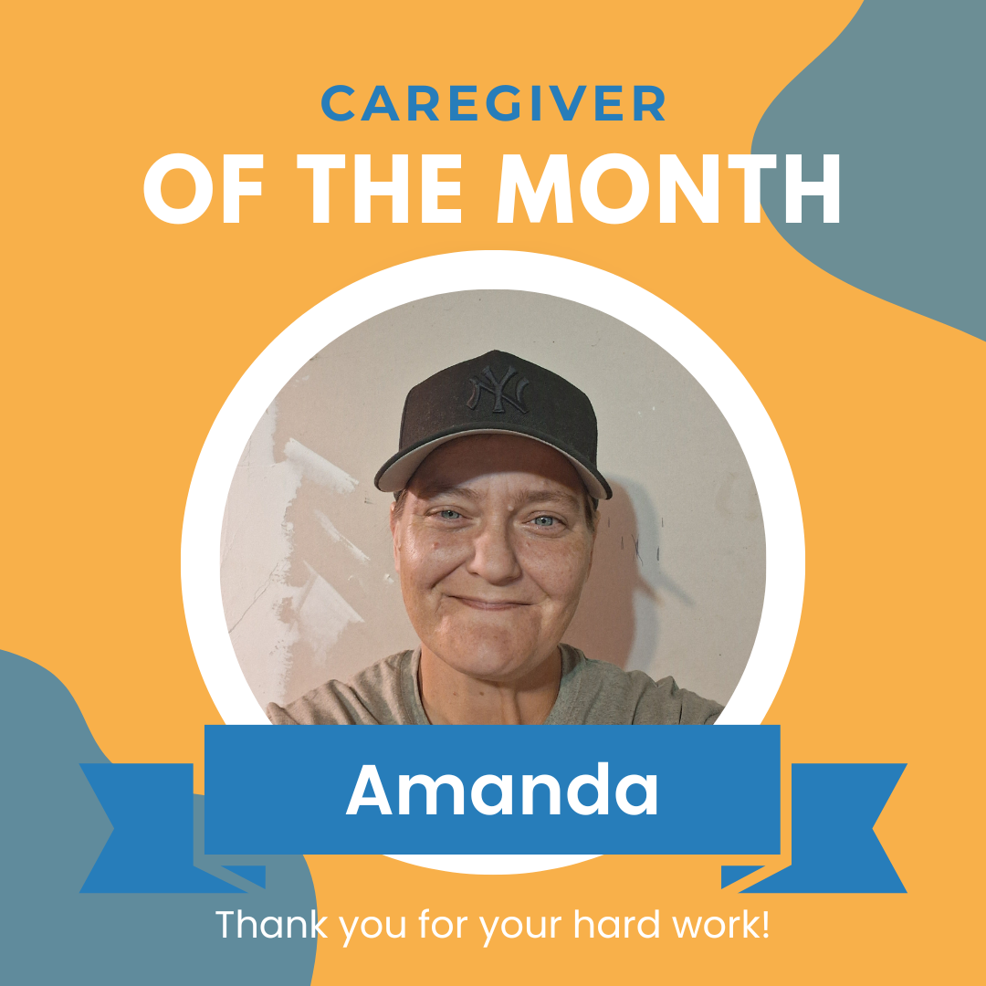 Sunny Days Southwestern PA Featured Caregiver of the Month Amanda, October spotlight photo